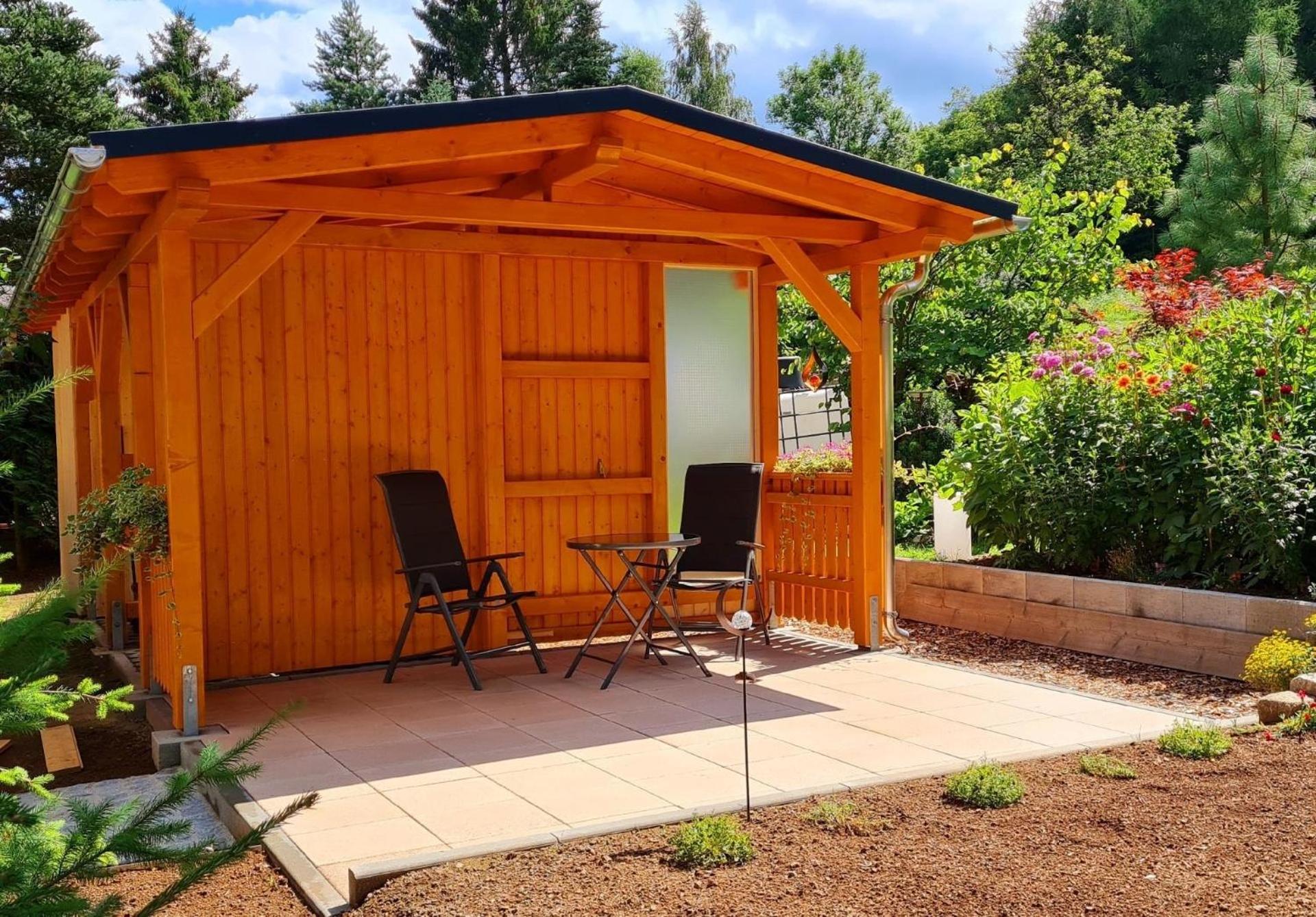 Ferienwohnung Glashuette Horn Exteriör bild